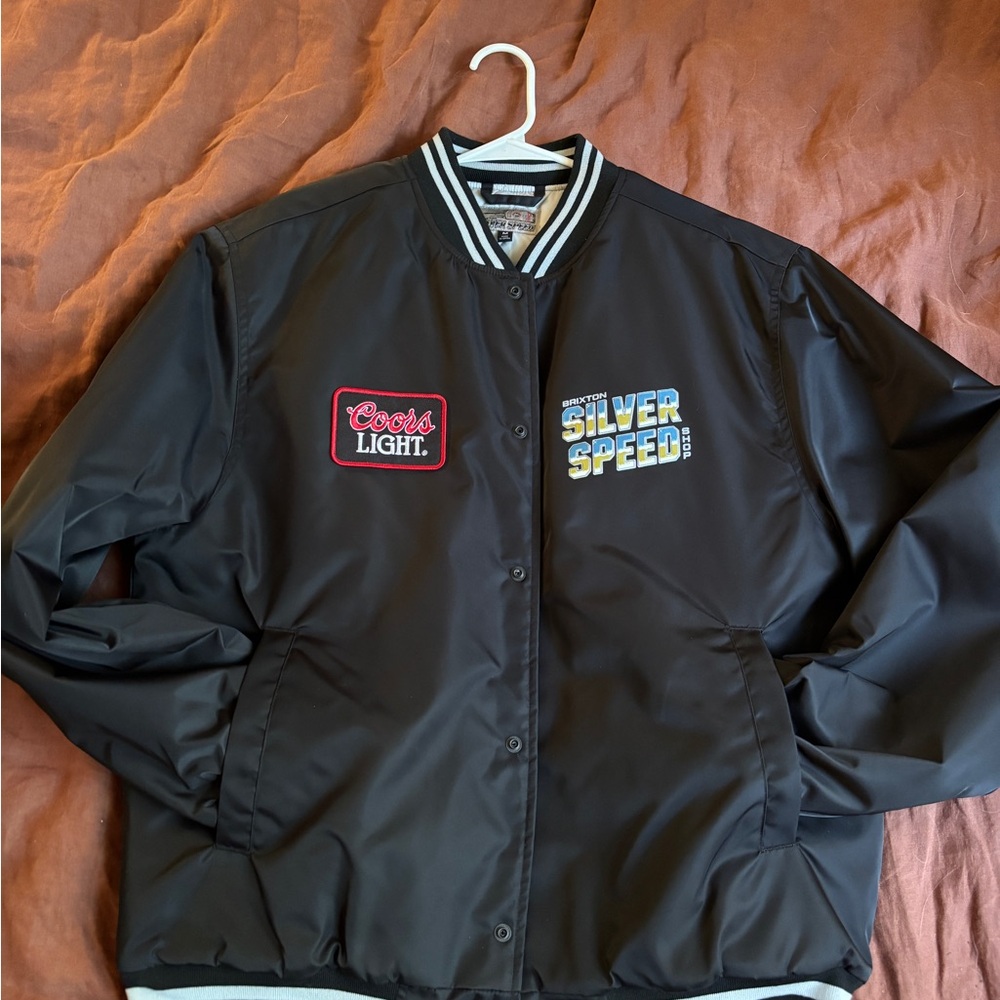 Brixton Black and Gray Jacket